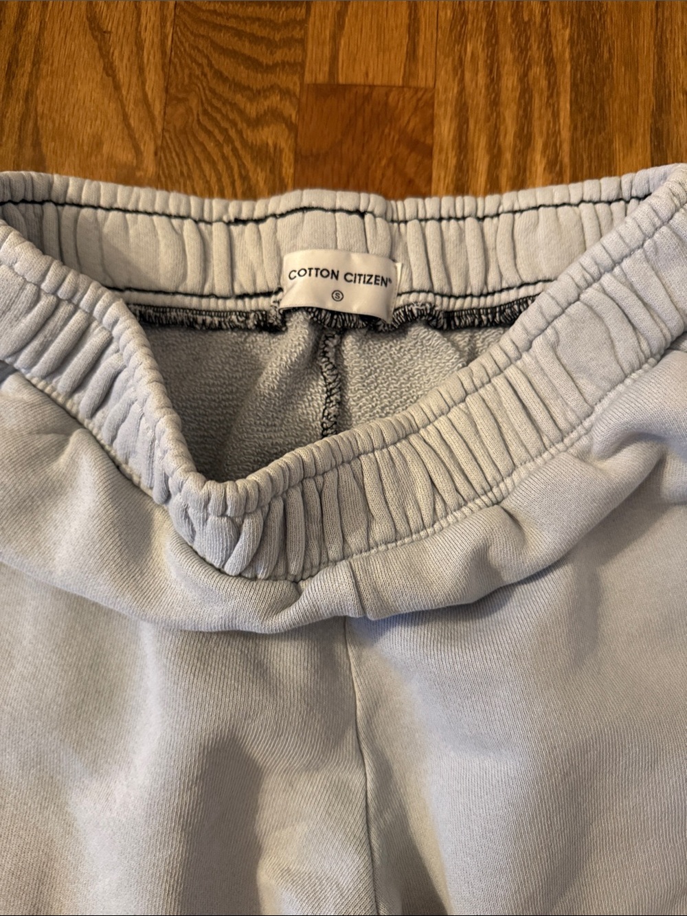 Cotton Citizen Brooklyn Sweatpants in Vintage Aquatic - Picture 7 of 7